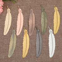 1 Pcs Creative Metal Feather บุ๊คมาร์คสไตล์จีน Rose Gold R Craft นักเรียนโรงเรียนเครื่องเขียนครู Gift