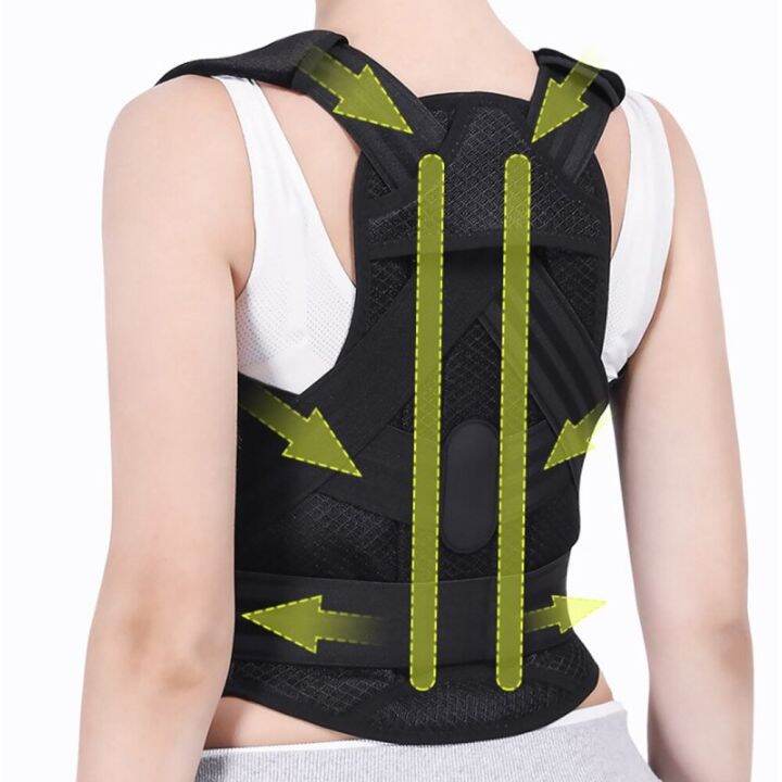 elastic-adjustable-breathable-mesh-medical-bone-belt-women-orthopedic-posture-corrector-brace-shoulder-lower-back-support-belt