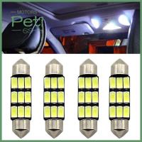 PETI มอเตอร์ DC12V ภายใน39MM ไม่มีข้อผิดพลาด Canbus 5630 9SMD C5W รถ LED อ่านหลอดไฟโคมไฟทรงโดมไฟประดับ