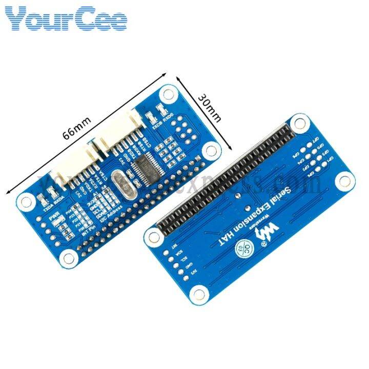 2 Channel UART Serial Port Module for Raspberry Pi 4B/3B+/Zero W Serial Port Expansion Board