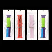 6*22cm Long Self Seal Ziplock Bag With Hang Hold Watch Band Strap Necklace Dustproof Packaging Display Storage Resealable Food Storage Dispensers