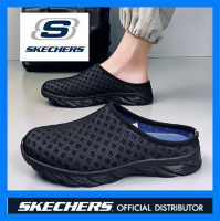 SKECHERS_Gowalk4 รองเท้า_skechers_ผู้ชาย สเก็ตเชอร์ส รองเท้า ผู้ชาย รองเท้าแตะ รองเท้าลำลองผู้ชาย รองเท้าผู้ชายแฟชั่นครึ่งส้น รองเท้ากีฬาไซส์ใหญ่ รองเท้าแตะกีฬาขนาดใหญ่ แฟชั่นของผู้ชายกีฬารองเท้าผู้ชายรองเท้าลำลองรอ