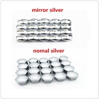 Silver Car Wheel Nut Caps Hub Screw Cover Bolt for Chevrolet Miray Caprice Agile Stingray Aveo5 Matiz Lumina HHR Nails  Screws Fasteners