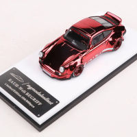 [ตลก NaiNaiKei]164 Scale Alloy Die-Casting จำลองรถ Porsche 993 RWB Original High-End Collection ตกแต่งแสดงของขวัญ