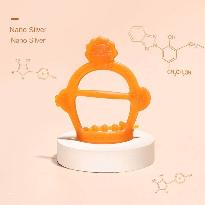 Silicone Baby Teether Glove Food Grade Teether AntiBiting Gloves Baby