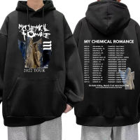 Rock Band My Chemical Romance 2022 Tour Hoodie Men Punk Gothic Casual Long Sleeve Hooded Sweatshirt Oversized Hip Hop Streetwear Size XS-4XL