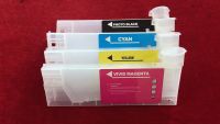 4pcs 220ml Refillable Ink Cartridge With Funnel For Roland Mimaki Mutoh Large Format Printer