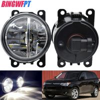 ☎✾¤ 2PCS High Quality Fog Light LED Fog Lamp 33900-STK-A11 26154-EA500 For Mitsubishi Outlander 2 II CW-W 2006-2009 For Outlander 3