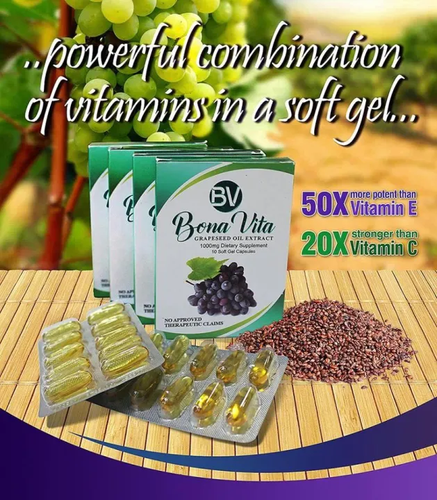 GRAPESEED OIL EXTRACT (1000mg) Lazada PH