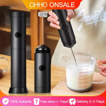 Electric Egg Beater Frother Foamer Milk Drink Coffee Whisk Mixer Mini  Portable Blender Kitchen Whisk Tool