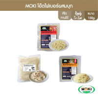 MOKI เส้นโอ๊ตไฟเบอร์ผสมบุกพร้อมทาน 100g x1 บุกเพื่อสุขภาพ (FK0207,FK0213,FK0214) Oat Fiber Fettuccine With Konjac