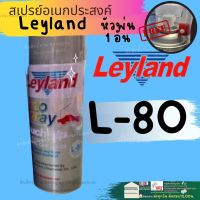 สีสเปรย์ เลย์แลนด์ Leyland No.L-80 METALLIC SILVER บรอนซ์ ประกาย พ่น มอไซค์ มอเตอร์ไซค์ รถยนต์