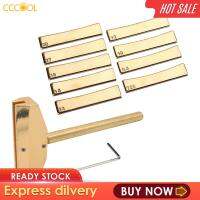 CCCOOL เครื่องมืออุปกรณ์เสริมดนตรีกด Caul เฟรตฟิงเกอร์บอร์ดสำหรับกีตาร์โปร่ง