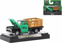 M2 Machines 1/64 Auto-Shows Ford 1956 Ford F-100 Stakebed Truck R69 21-70