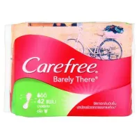 แคร์ฟรี แบร์ลี่ แดร์ อโล แผ่นอนามัยขนาด 140มม. 42 ชิ้น/Carefree Berlie Dare Aloe Sanitary Pad Size 140 mm. 42 pieces