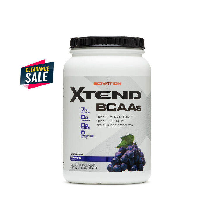 SCIVATION XTEND BCAAs Grape 90 Servings (Best by March 2022) Lazada PH
