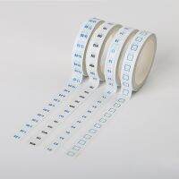 เทปตารางเวลา Washi 4ชิ้นตัวช่วยวางแผนสัปดาห์รายการตรวจสอบวันที่กาว8มม. Stiker Buku Kliping สมุดวางแผ่นเล่มเล็กเทปมาส์คหน้า