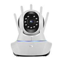 ไร้สาย Wifi Security Home กล้องสมาร์ท Hd อินฟราเรด Night Vision หมุนได้สองทางอินเตอร์คอมเฝ้าระวังกล้องวีดีโอ