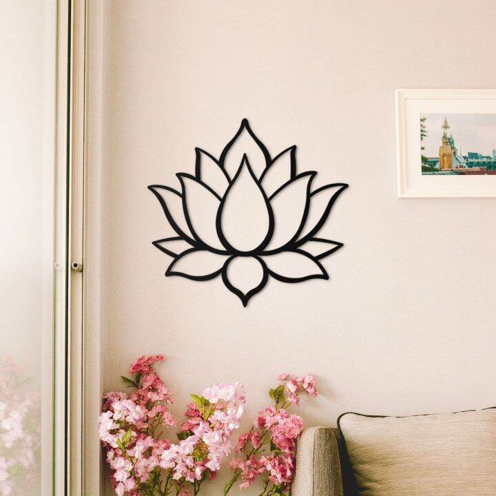 lotus-flower-wall-art-metal-wall-decor-outdoor-metal-wall-art-mandala-decor