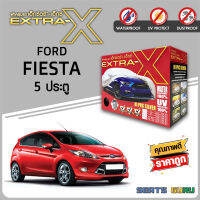 ผ้าคลุมรถ ส่งฟรี FORD FIESTA ตรงรุ่น กล่อง EXTRA-X ผ้า HI-PVC อย่างดีหนาพิเศษ ป้องกันแดด ป้องกันฝน ป้องกันฝุ่น