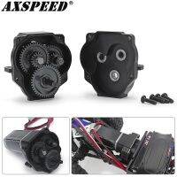 AXSPEED Gearbox Assembly Metal Transmission with Internal Gears for 1/18 RC Crawler TRX4M 9791 Bronco Defender Parts