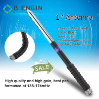 【มีของพร้อมส่ง】COD Walkie Talkie Antenna 136-174MHz SMA Female Telescopic Antenna for Two-way Radio