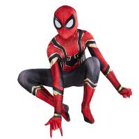 Kids Homecoming Iron Suit Superhero Costume Cosplay Jumpsuit
