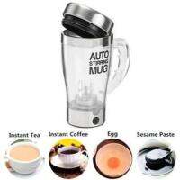 แก้วปั่น Auto stirring mug  แบบมีหูจับ