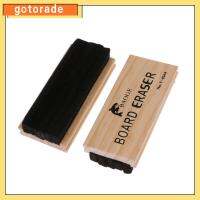 GOTORADE 2PCS ใหญ่มากๆ ยางลบกระดานดำ ทำจากไม้ ผ้าสักหลาดขนสัตว์ เครื่องทำความสะอาดบอร์ด ชุดทำความสะอาดห้องเรียน เช็ดโดยไม่มีร่องรอย ชอล์กถูเฉพาะ อุปกรณ์สำนักงานโรงเรียน