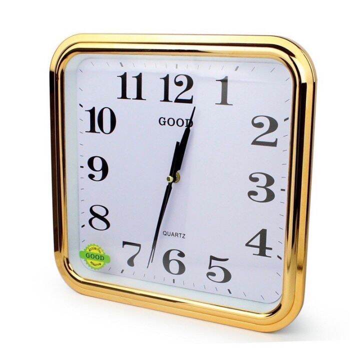 นาฬิกาแขวน-ทรงสี่เหลี่ยม-ขนาด-10-นิ้ว-รุ่น-quartz-clock