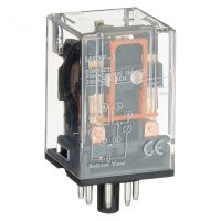 AC 220V230V Coil Voltage PCB Power Relay 8 Pins DPDT 2NO 2NC MK2P-1