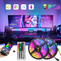 10เมตรหลอดไฟ LED Strip USB Led เทปบลูทูธ5โวลต์ RGB ไฟ Led ที่มีความยืดหยุ่นหลอดไฟ LED ริบบิ้น RGB ทีวีสก์ท็อปหน้าจอแสงไฟไดโอดเทป *