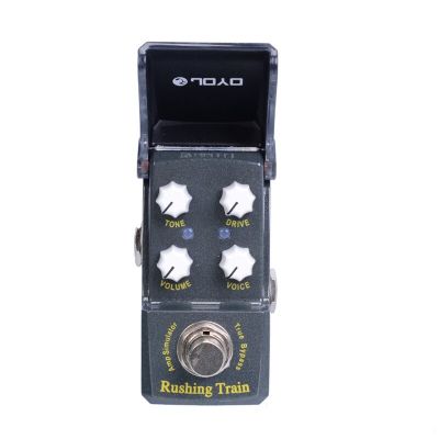 JF-306 Rush Train Amp Simulator Effect guitar pedal VOX Style Ironman Mini Series with pedal connector
