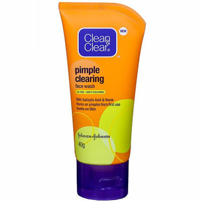 Clean &amp; Clear Pimple Clearing Facewash 40 g.