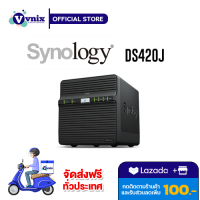 DS420j Synology NAS Cloud Storage 4-Bay RackStation 1.4 GHz แบบ 4 คอร์ 64 บิต รับสมัครตัวแทนจำหน่าย By Vnix Group