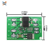 Ziqqucu ไฟถนนขนาดเล็กแบบลาดเอียงได้3.7V/7.4V/11.1V แผงวงจรสลับตัวควบคุมพลังงานแสงอาทิตย์แบตเตอรี่ลิเธียม