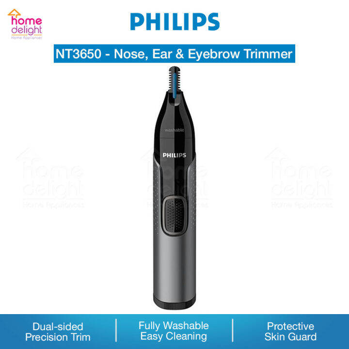Philips Nose, Ears & Eyebrow Trimmer [ NT3650 ] Lazada