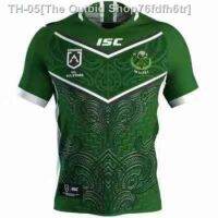 ✆✼ ISC Maori All-Star Rugby Harvey Norman Football Jerseys T-shirt Men Sport Team Ragbi Sukan Outdoor Training Sports Games