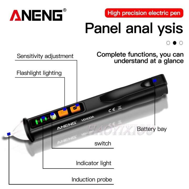 aneng-vd420a-intelligent-digital-non-contact-ac-12-1000v-voltage-tester-electric-sensor-multimeter-pen-for-electric-tools