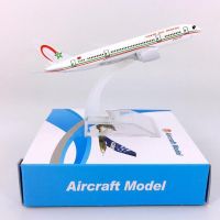 【No-profit】 Fashions King 14ซม. 1:400โบอิ้งโมเดล B787-800ราชวงศ์แอร์โมร็อกโกสายการบินพร้อมฐานโมเดลตั้งโชว์เครื่องบินโลหะผสม