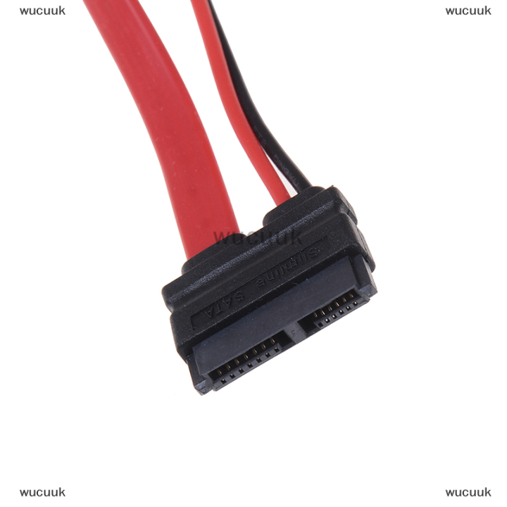 wucuuk-7-6-pin-slimline-sata-cable-สำหรับ-slim-latop-sata-dvd-rw-drive-สายไฟเข้ากับ-pc