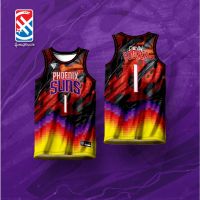 2022 PHOENIX SUNS HG CONCEPT JERSEY Full Sublimation 3D Vest Basketball Jersey Shorts