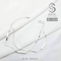 สร้อยข้อมือเงินแท้92.5% [Sterling silver bracelet]