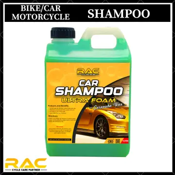 car shampoo with carnauba wax and foam booster 4Liters