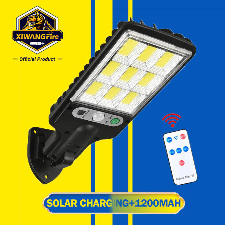 XIWANGFIRE Outdoor Solar Lamp Motion Sensor Solar Charging Light 3