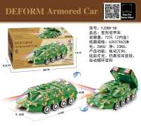 ProudNada Toys ของเล่นเด็ก รถถัง YIJUN DEFORM ARMORED CAR NO.YJ388-58