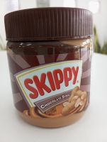 Skippy สกิปปีช็อกโกแลตพีนัทบัตเตอร์ เนยถั่วสกิปปีผสมช็อกโกแลต 350กรัม