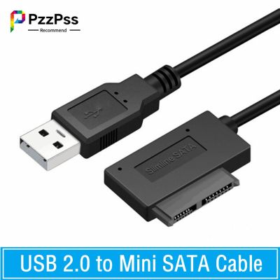 Chaunceybi PzzPss USB to Sata II 7 6 13Pin Converter Cable Laptop CD/DVD ROM Slimline Drive HDD Caddy