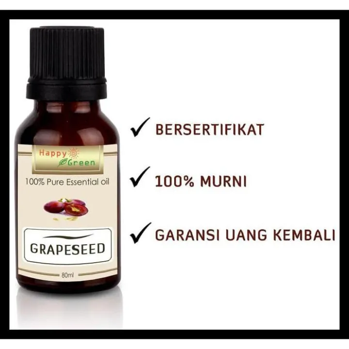 100 Pure Refined Grapeseed Oil ( Minyak Biji Anggur ) 80 Ml Lazada