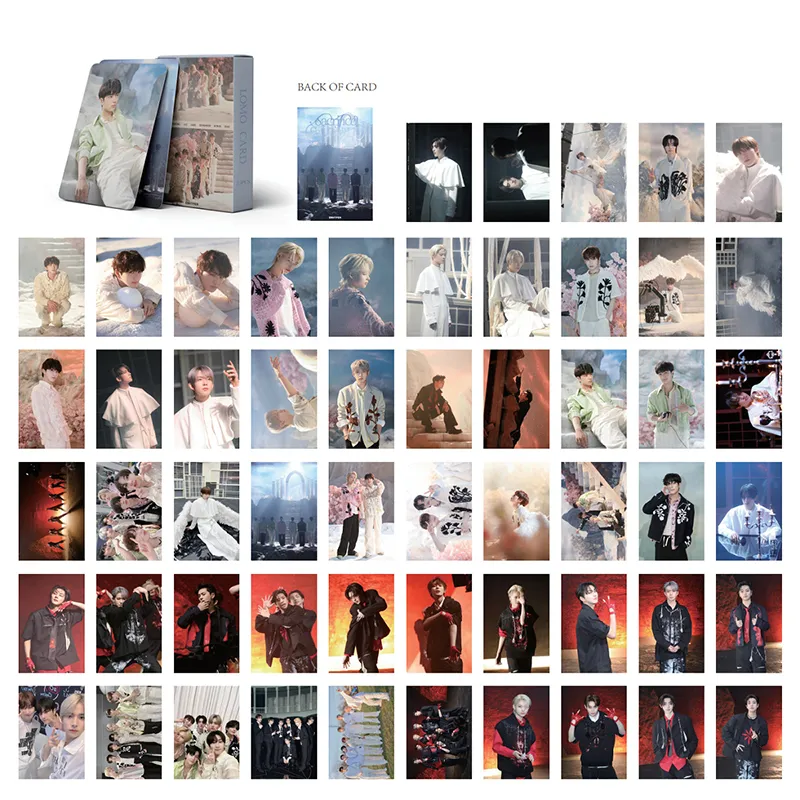 DYH 55pcs ENHYPEN Photocards Sacrifice LOMO Card KPOP Album Postcard  Collection Card